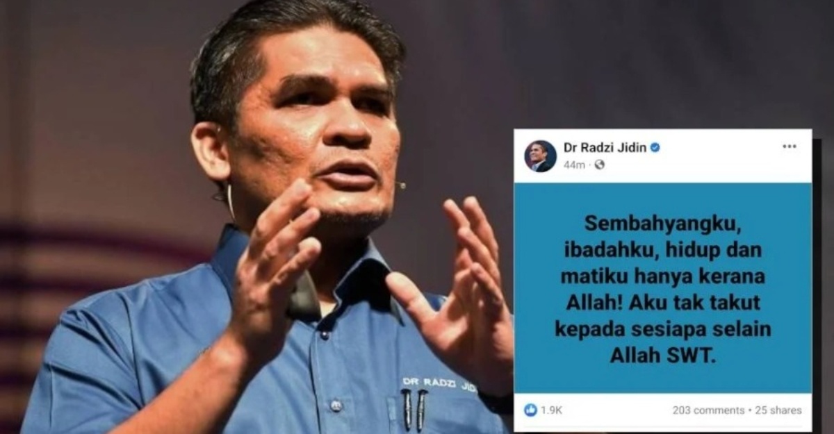 radzi jidin kerana Allah