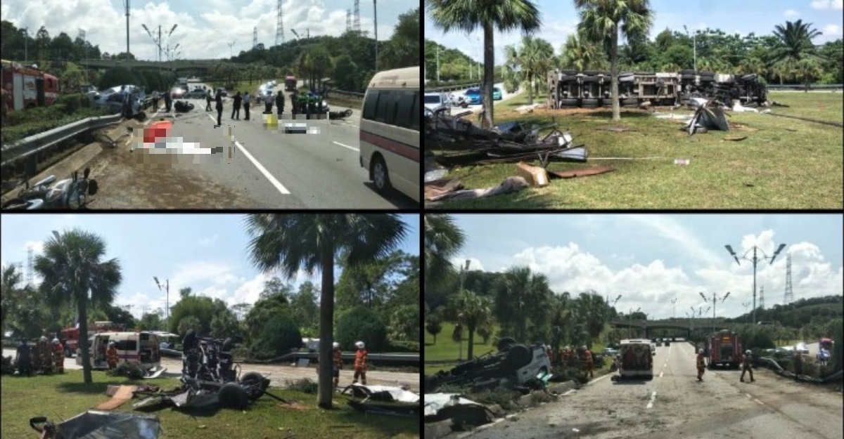 dua maut lori putrajaya