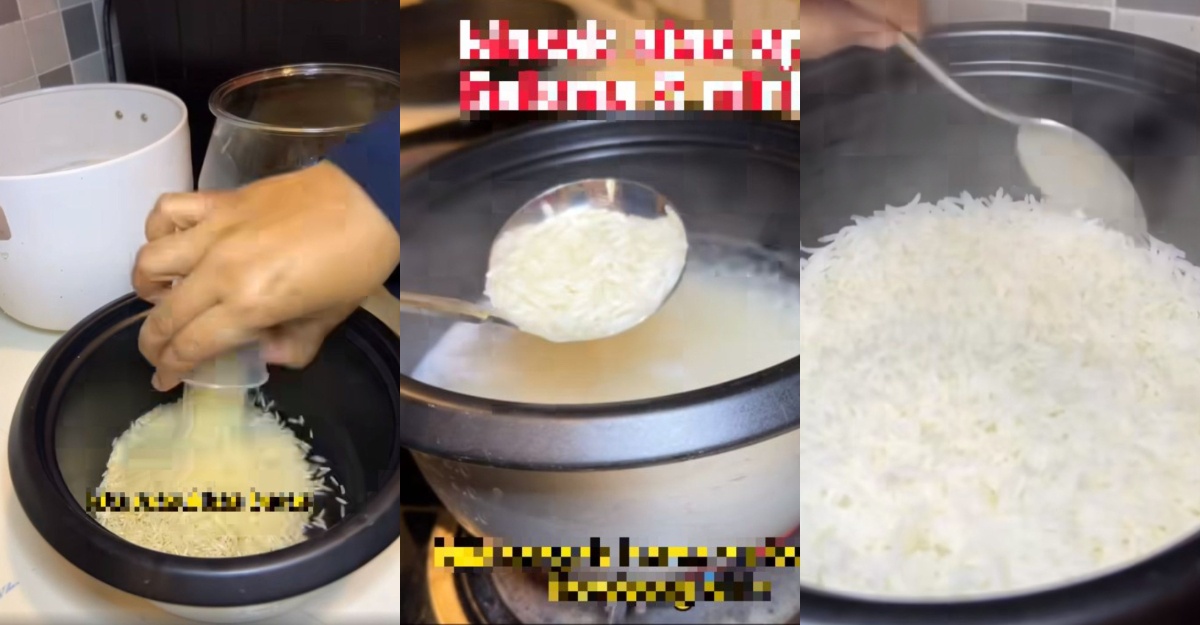 Masak nasi berderai