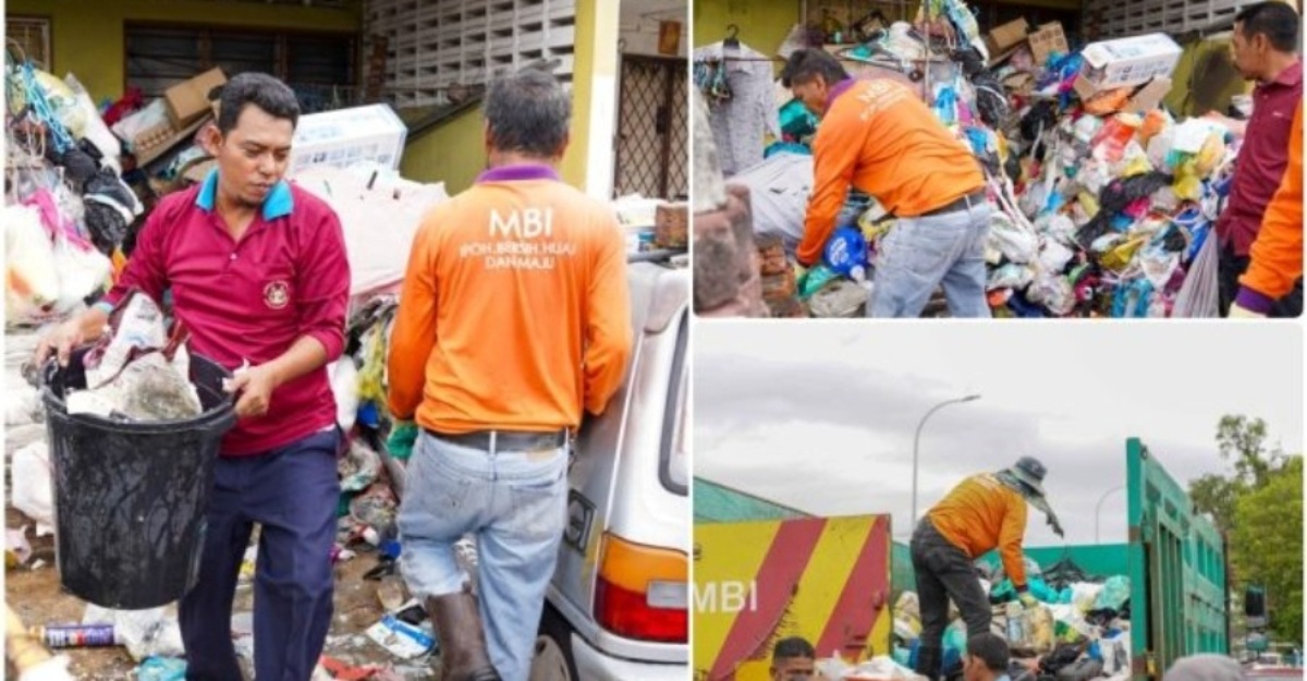 rumah timbunan sampah