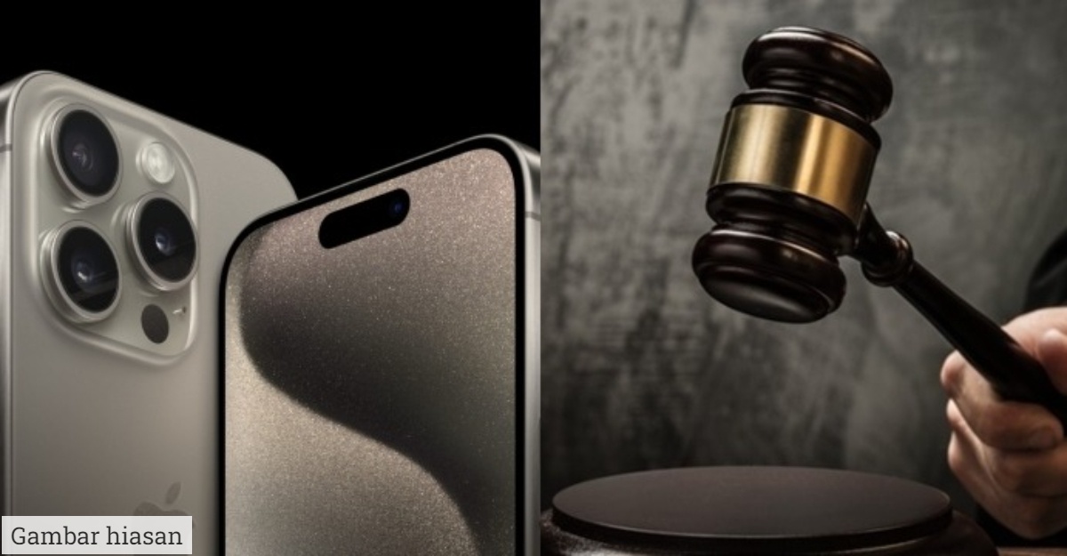 suami cerai isteri iphone 15 pro max