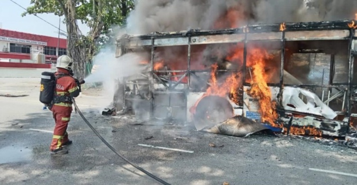 RapidKL Terbakar