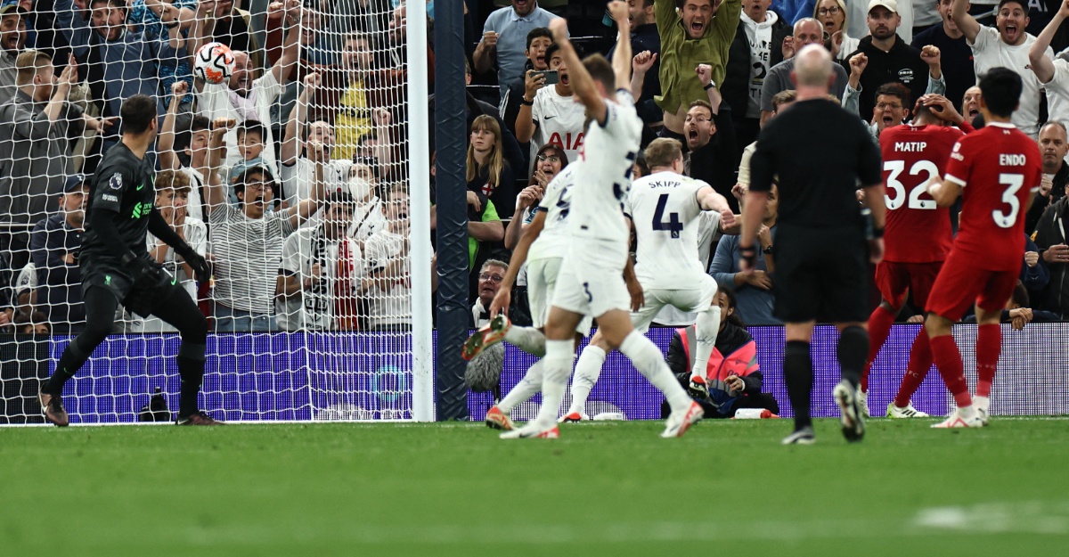 liverpool VAR spurs
