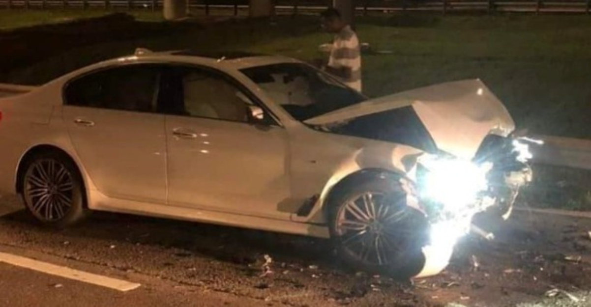 Wanita Pandu BMW Dakwa Panik Akibat Salah Jalan