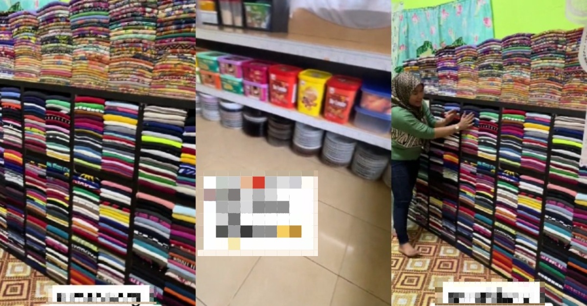cara lipat kain baju