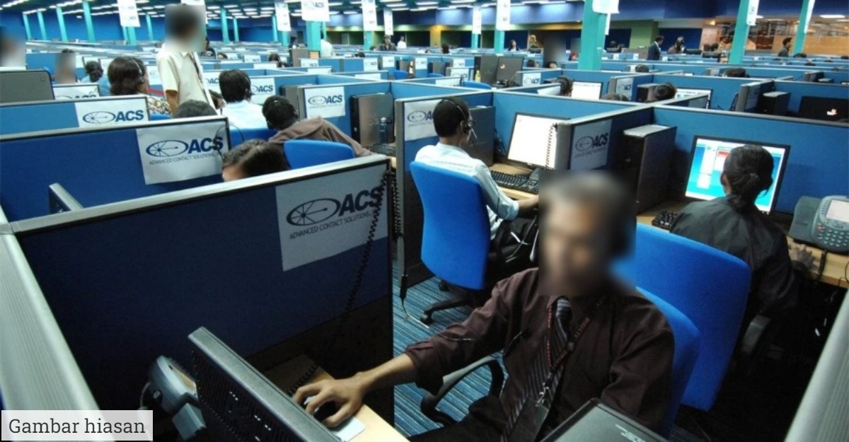 hukum kerja call centre