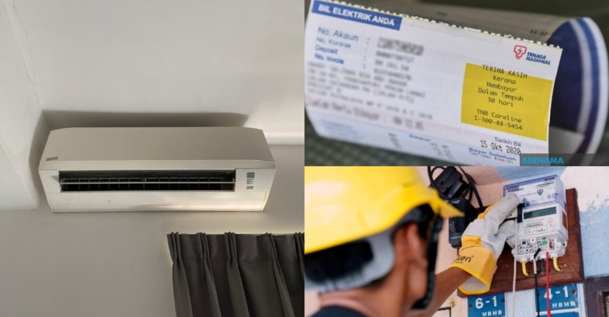Bil Elektrik aircond murah