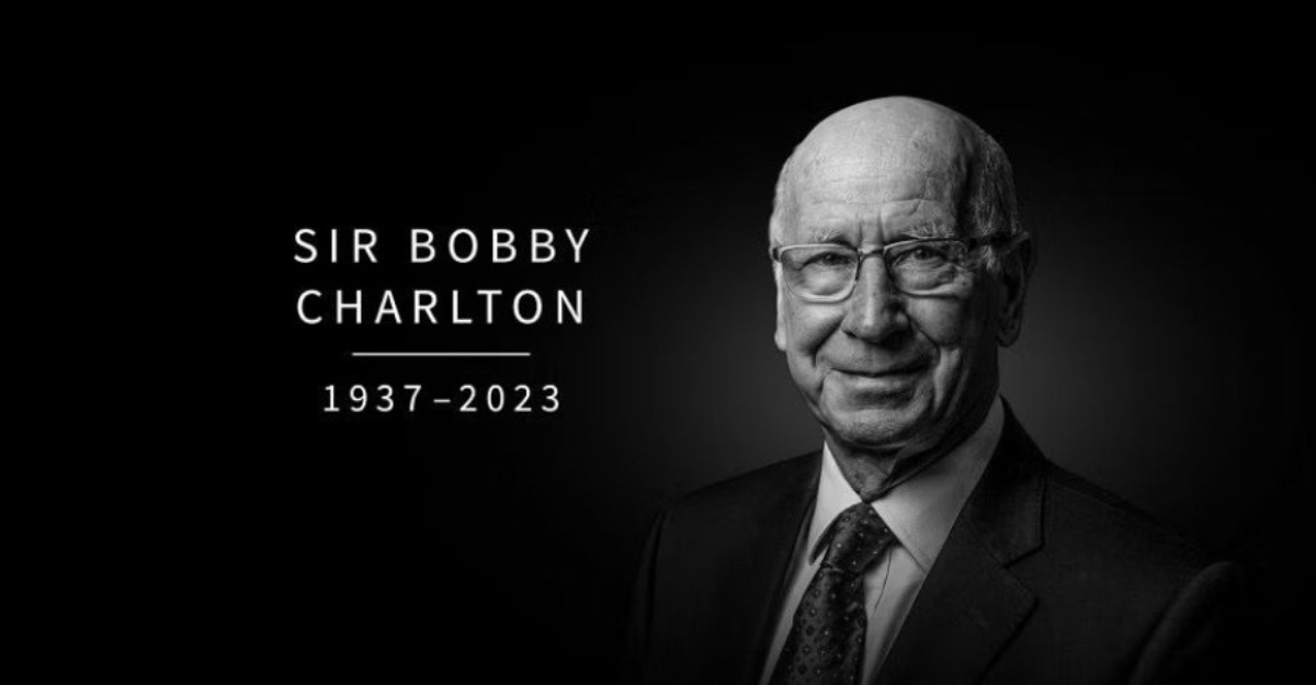 Sir Bobby Charlton meninggal dunia