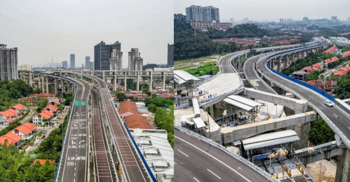 Alam Damai, Lebuhraya SUKE Dibuka