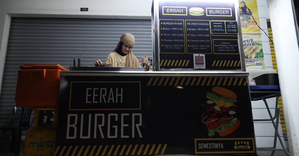 eerah peniaga burger