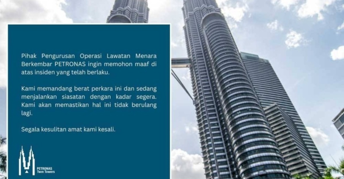 skybridge menara petronas staf