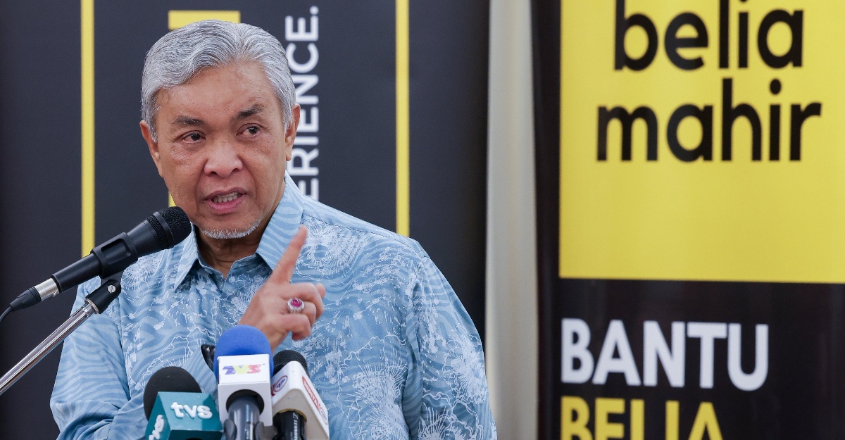 sokong perdana menteri zahid