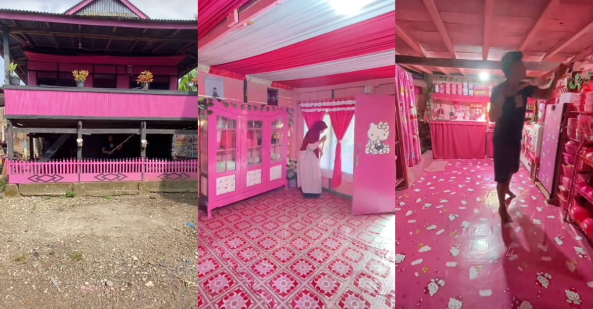 rumah tema hello kitty