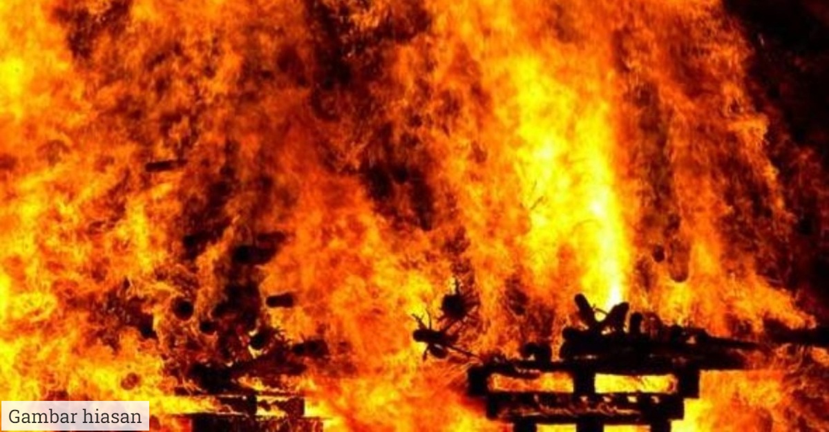 bakar suami berkulit gelap