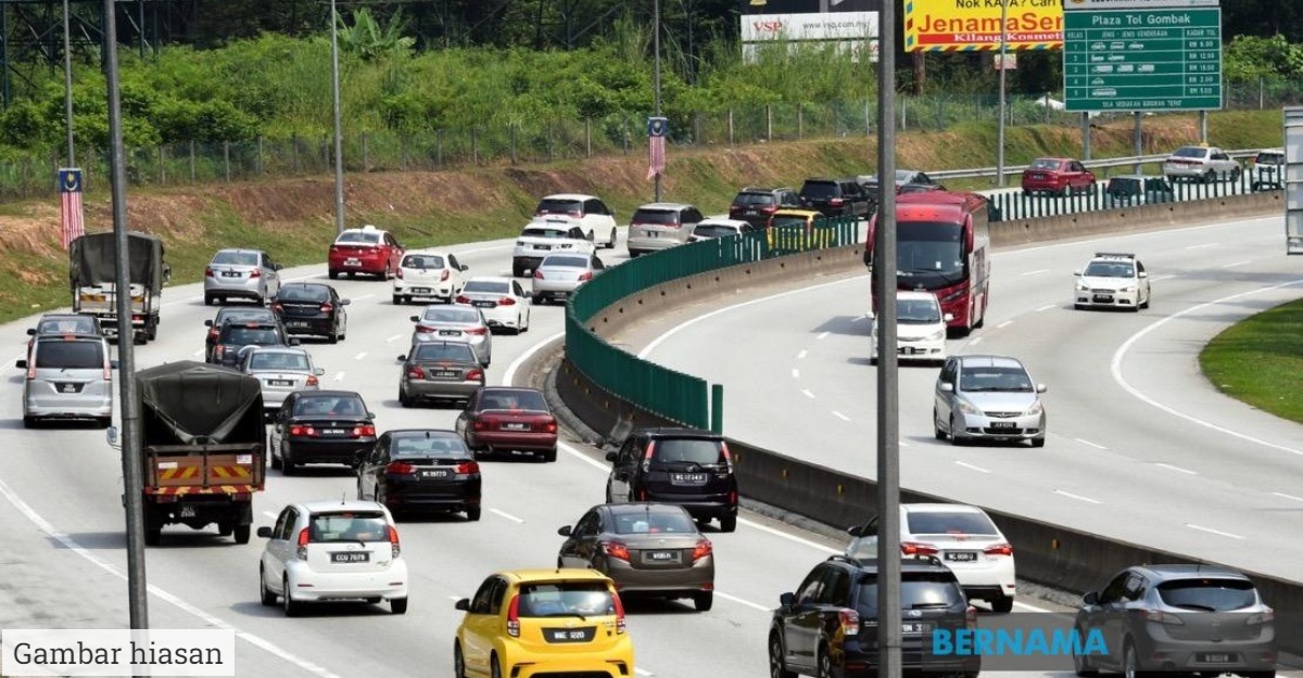 73 Peratus Kenderaan Lebuhraya Kuala Lumpur-Karak