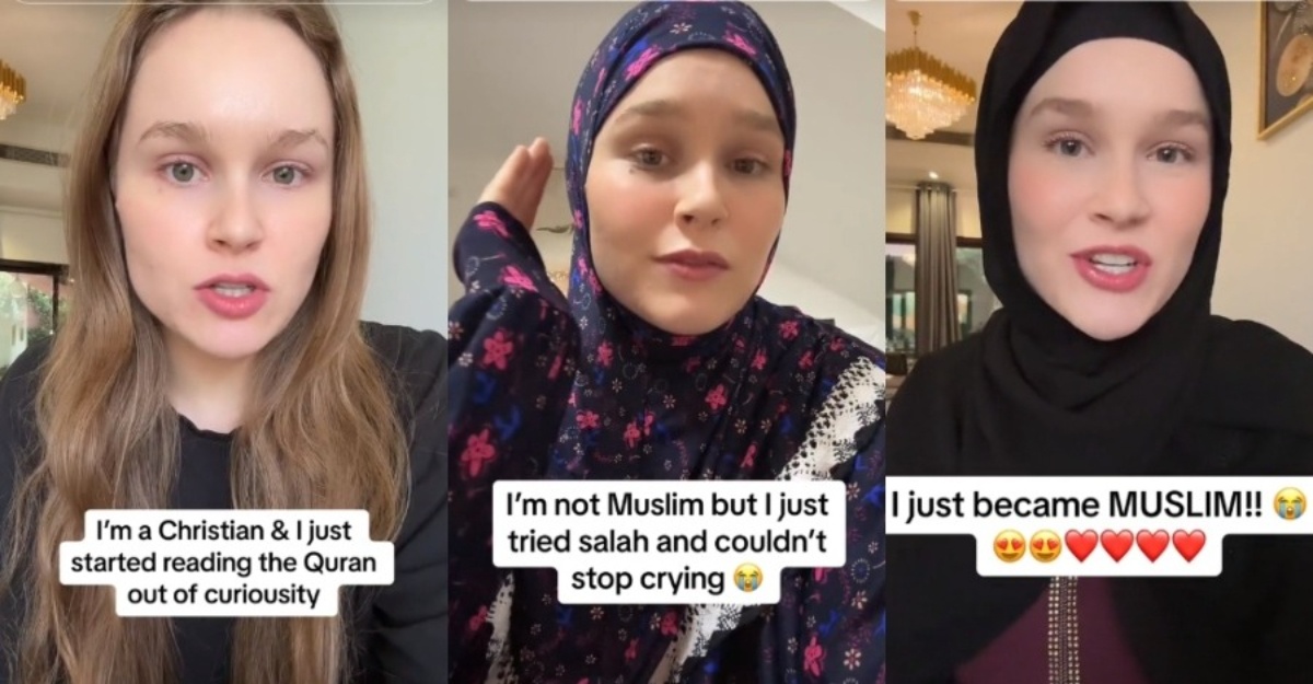 influencer tiktok peluk Islam