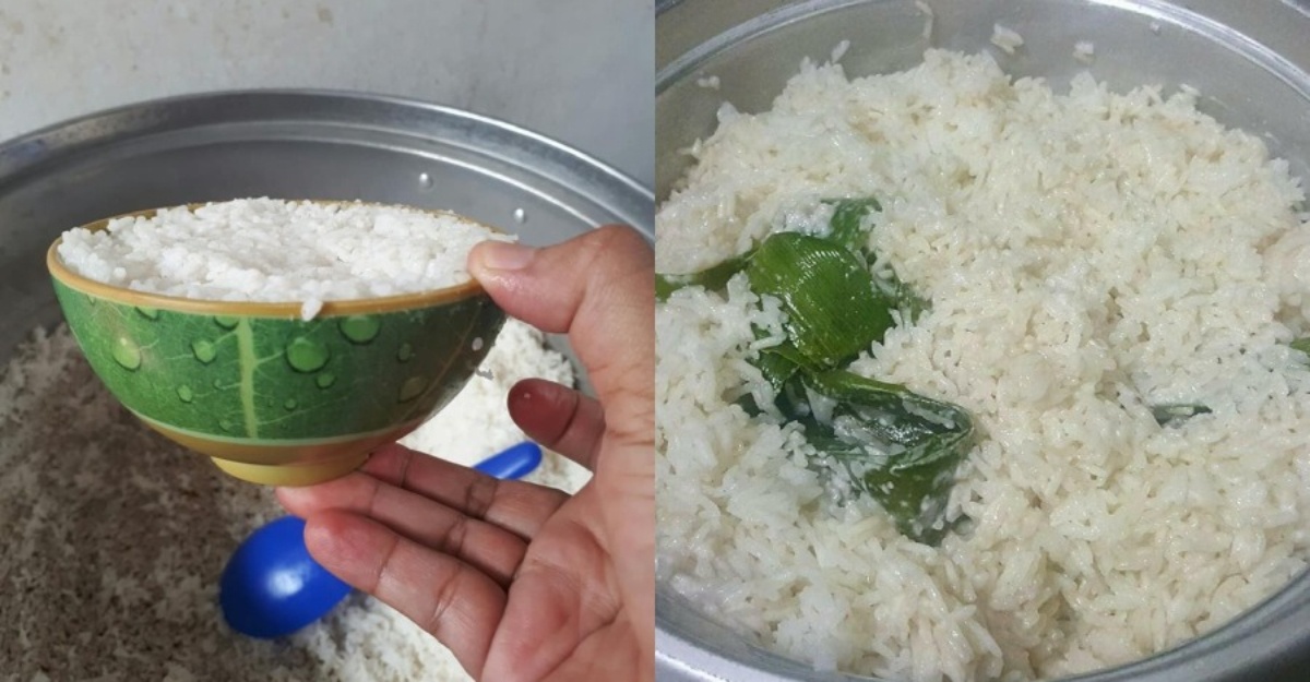 cara pastikan nasi lemak berlebihan