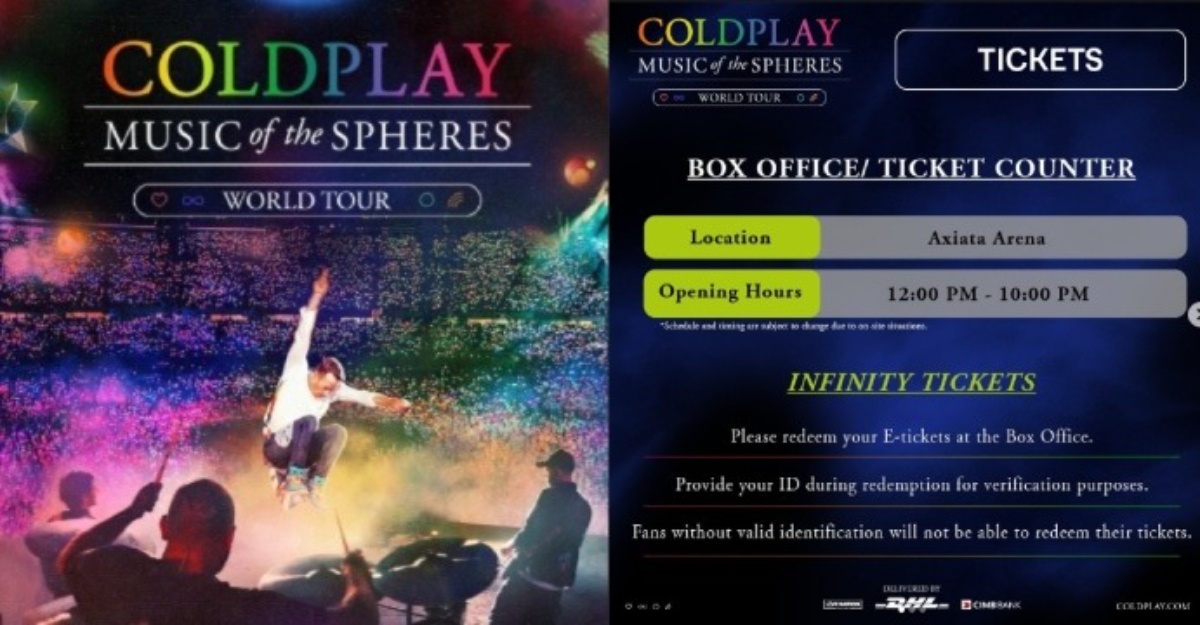 tiket konsert coldplay