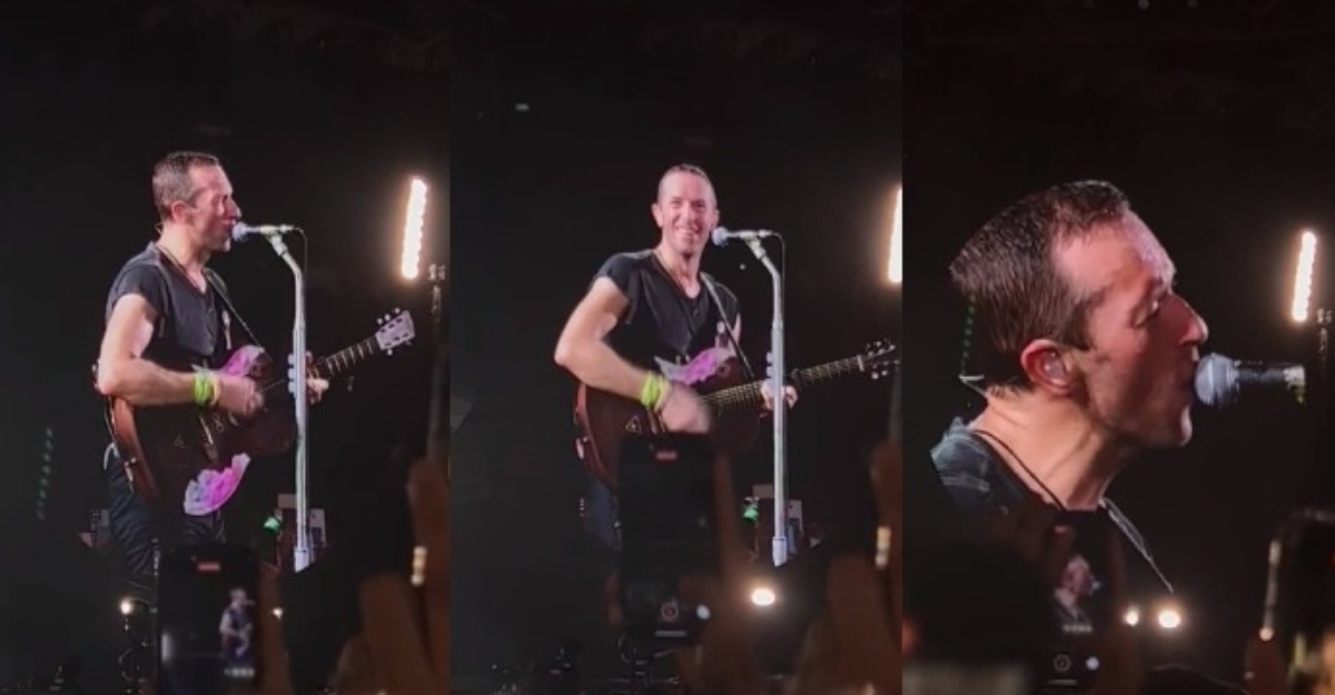 'Layan Perasaan' Ketika Konsert Coldplay, Chris Martin Cipta Lagu Khas Untuk Hujan Di Malaysia