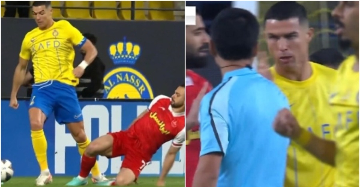 Ronaldo tolak keputusan pengadil