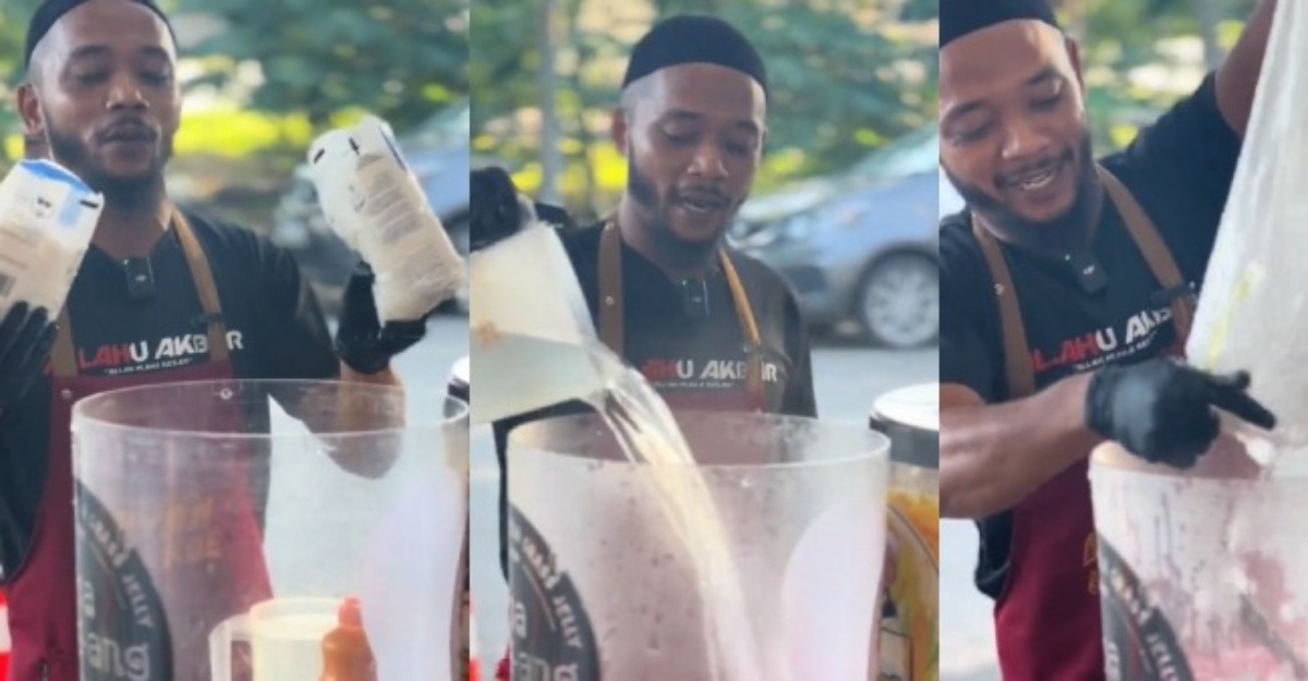 Lelaki Ini 'Payung' Resepi 'Air Jemputan Kahwin', Hilangkan Rasa Mengidam Nak Datang Kenduri