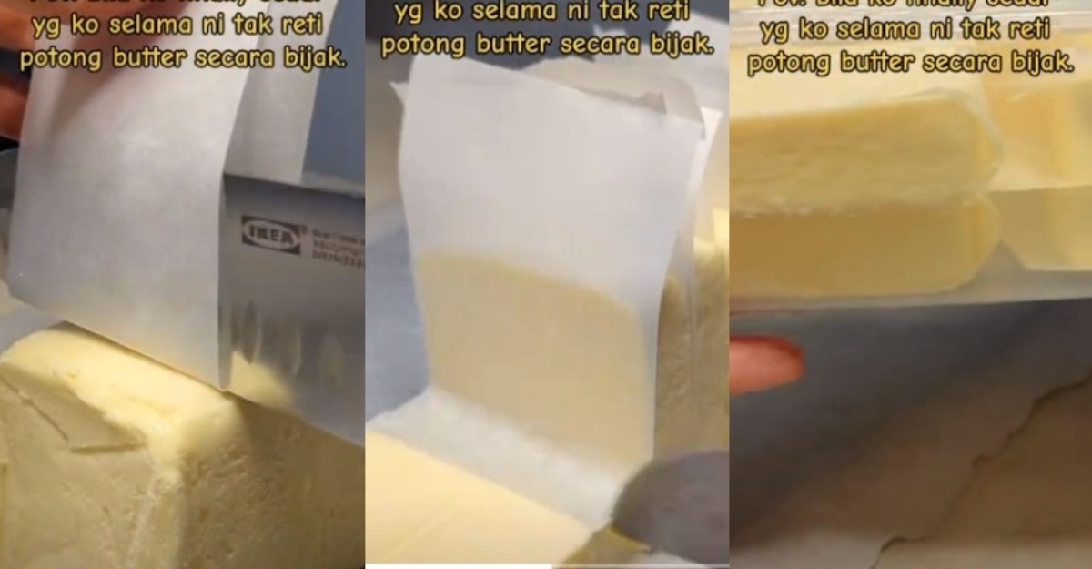 cara simpan mentega