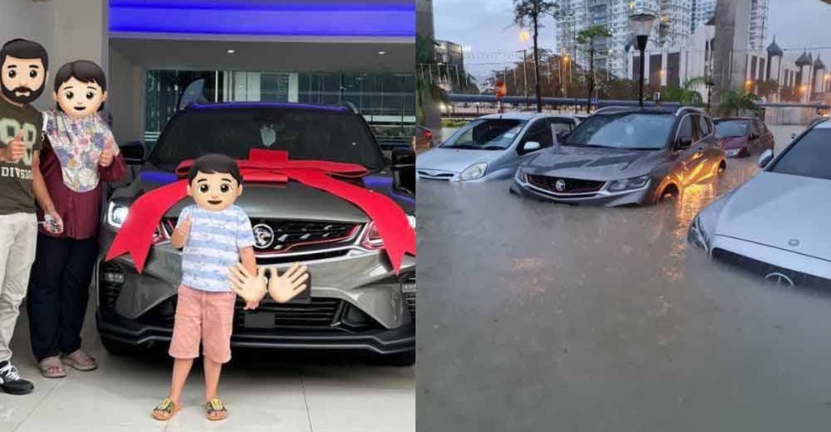 kereta baru banjir
