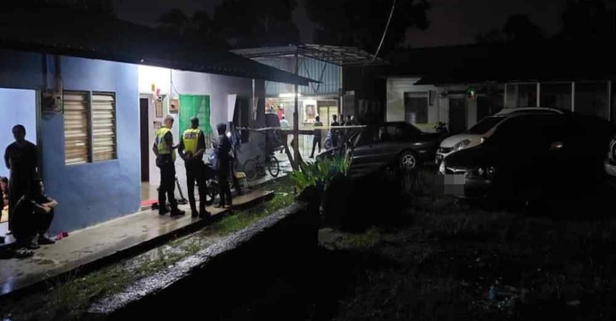 lelaki maut mayat belakang rumah