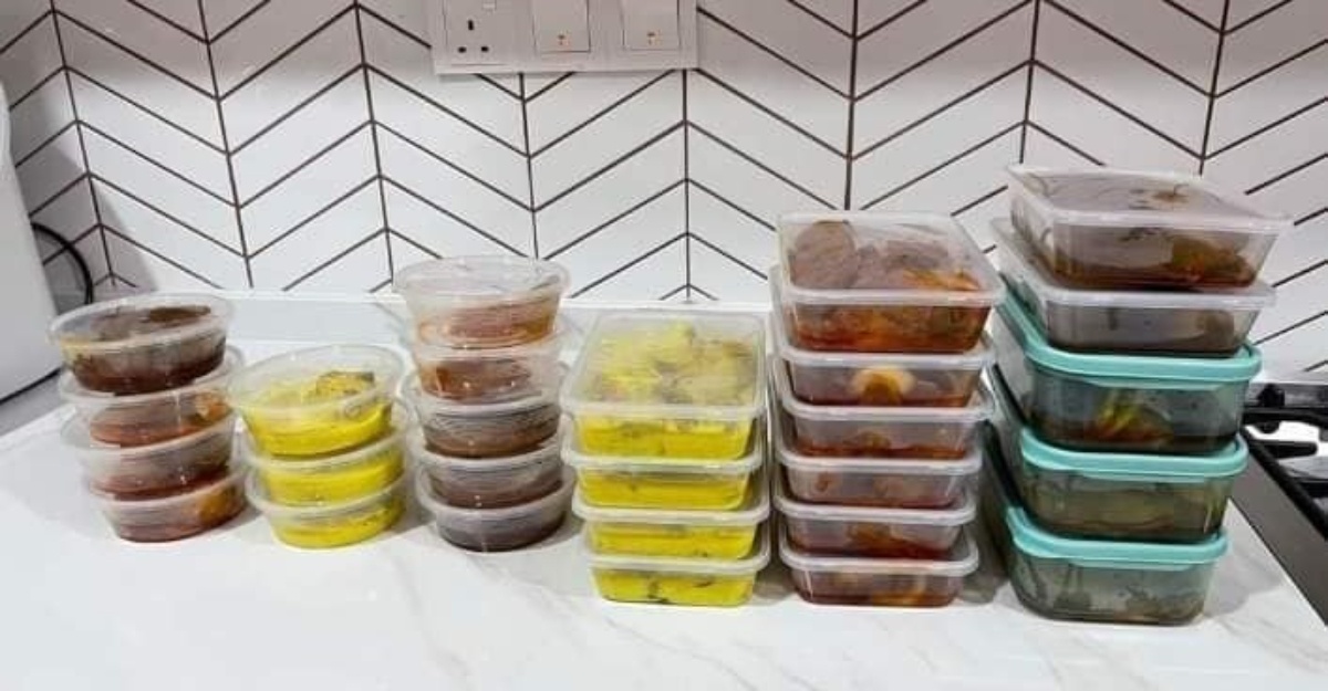 cara simpan lauk beku