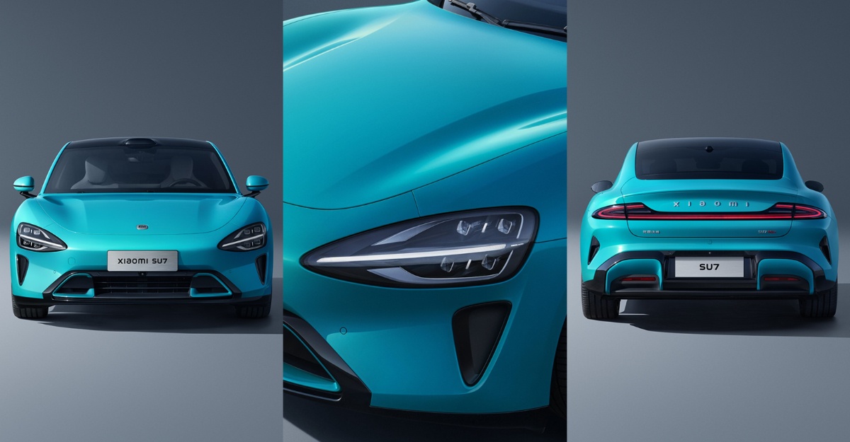 xiaomi ev su7 pertama