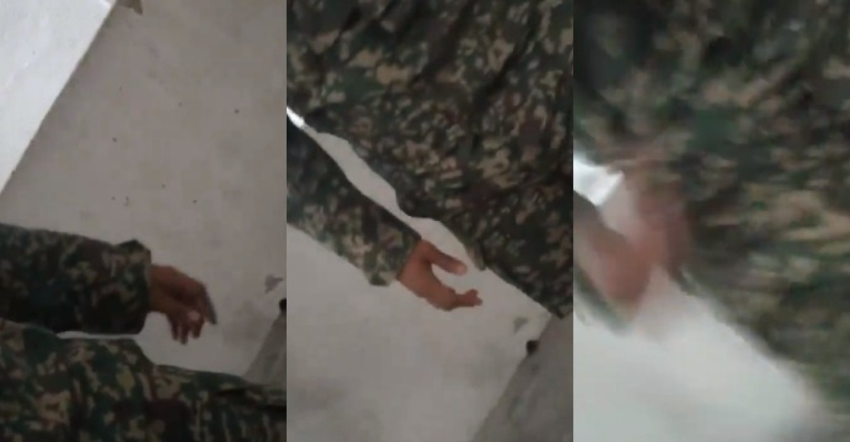 tentera naik tangan isteri video tular