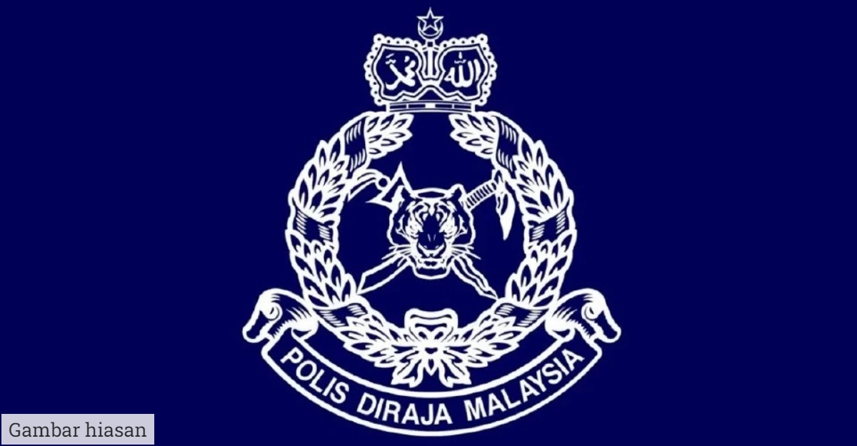 lelaki samun polis