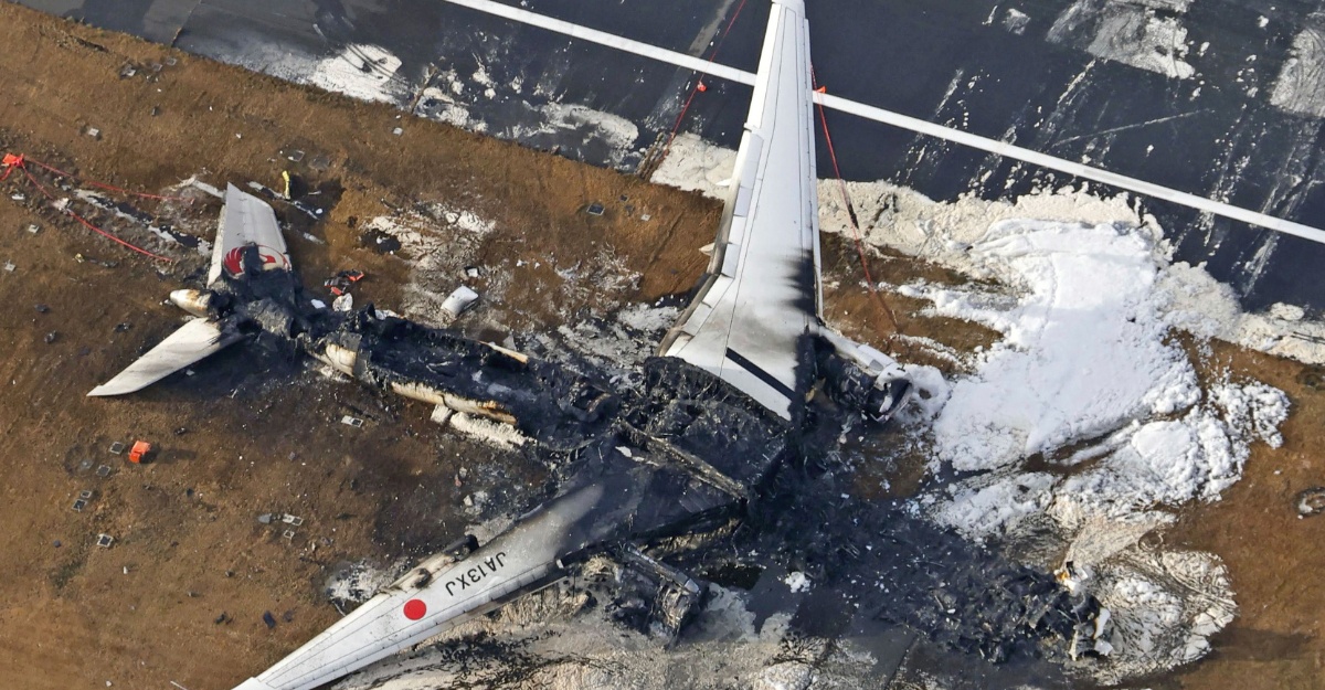 keadaan terkini pesawat japan airlines