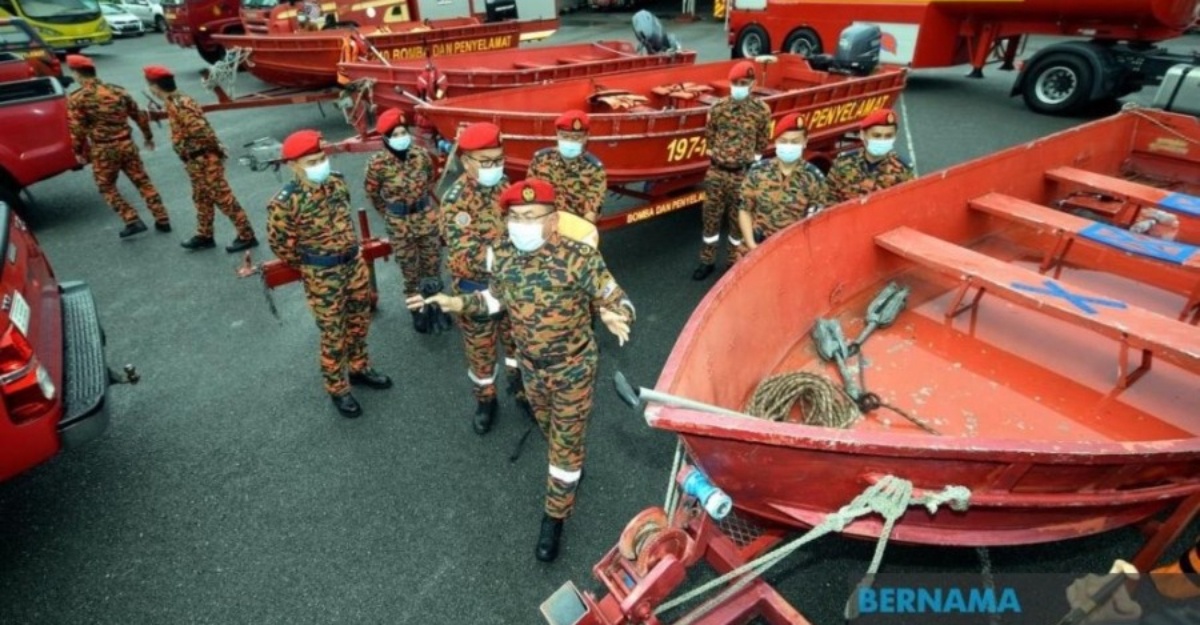 Wira merah terus siap siaga