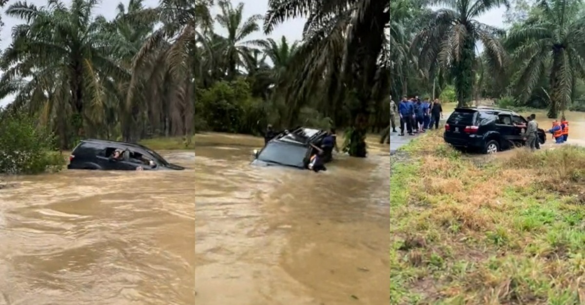 detik cemas kenderaan jakoa