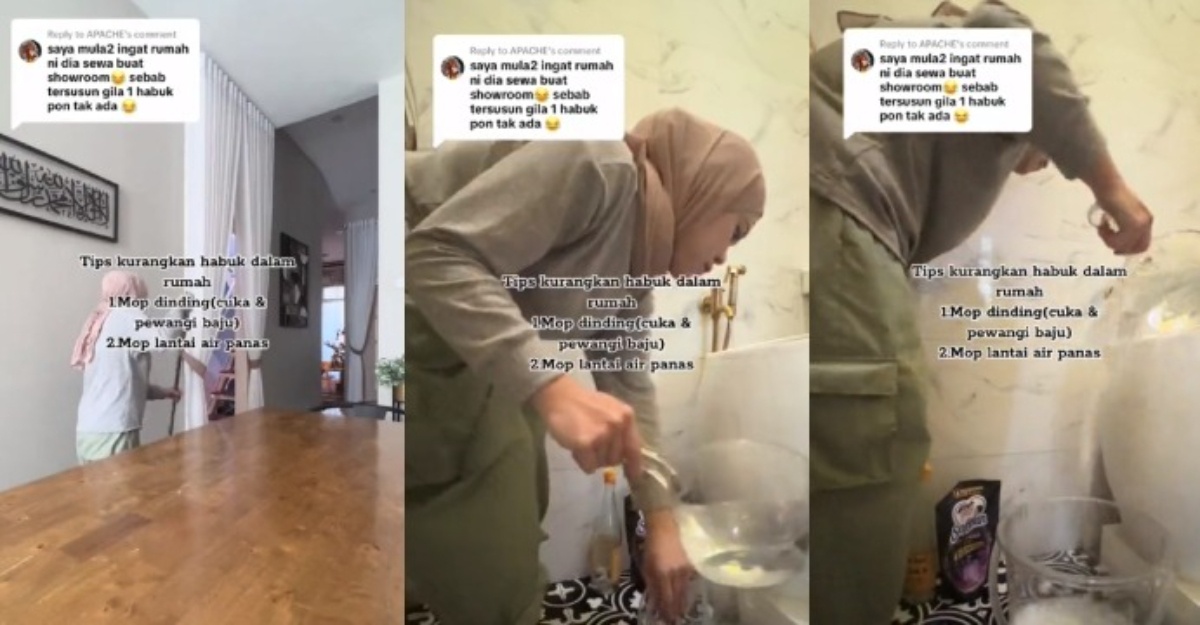tip kurangkan habuk rumah