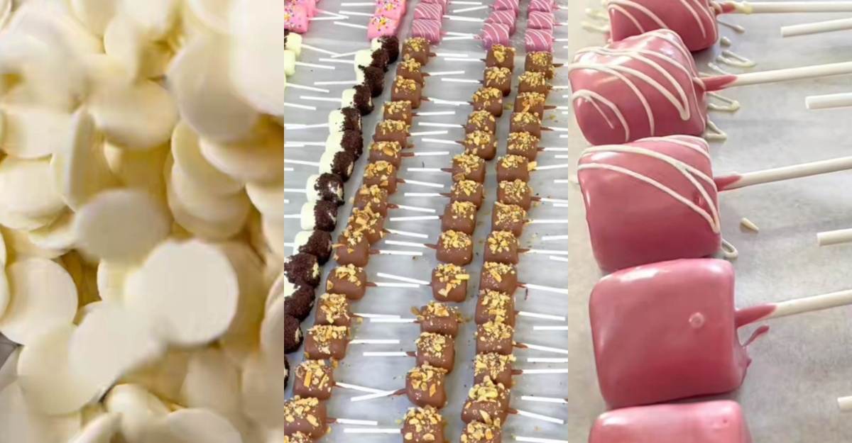 Resipi Mini Marshmallow Pop
