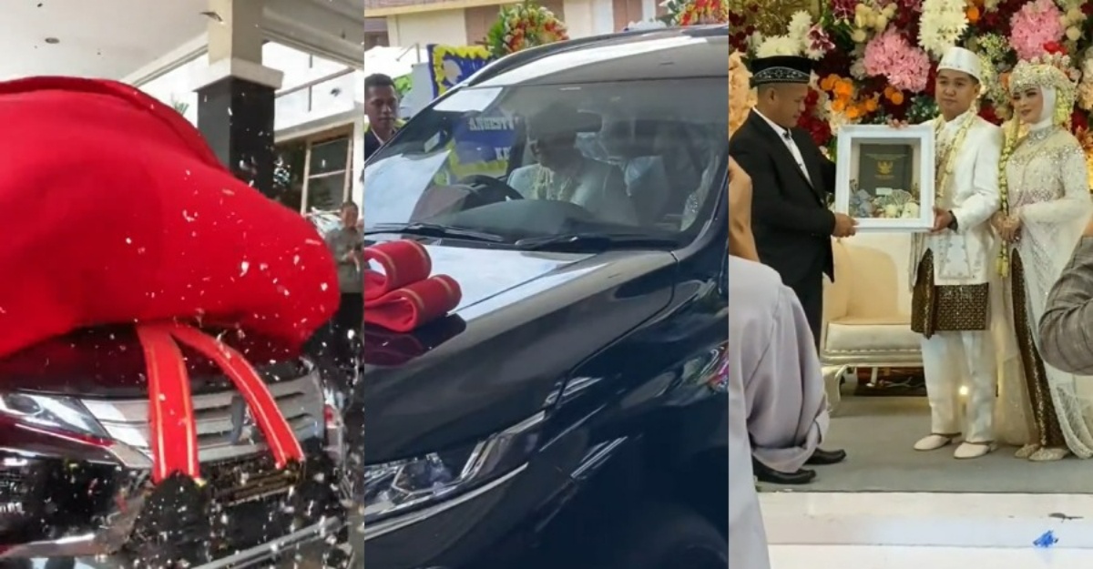 pengantin hadiah kebun sawit