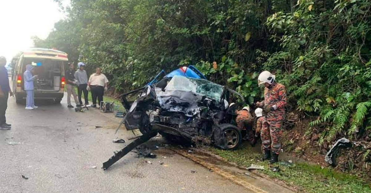 pengawal keselamatan kemalangan