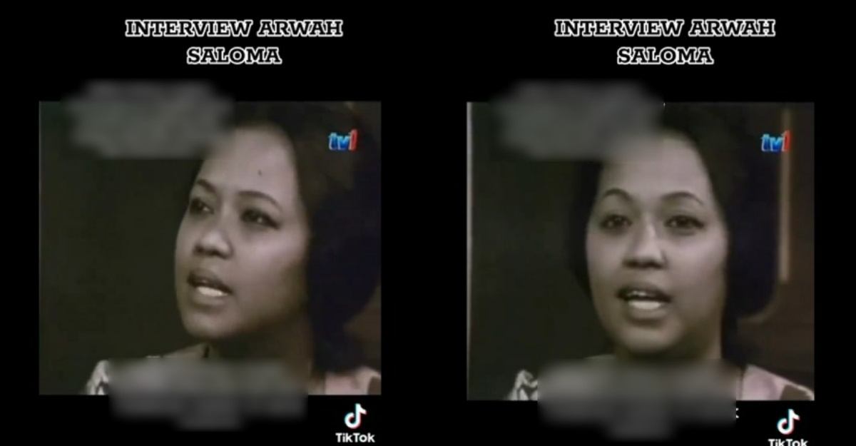 Saloma Menggunakan Bahasa Melayu