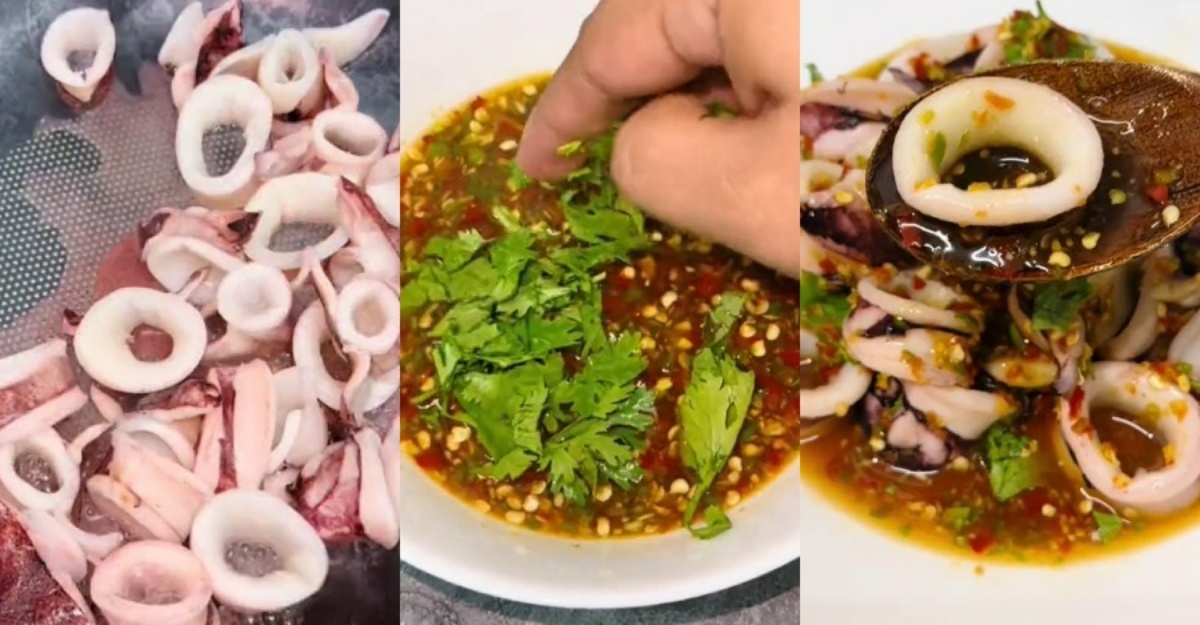 resipi Sotong Ala Thai