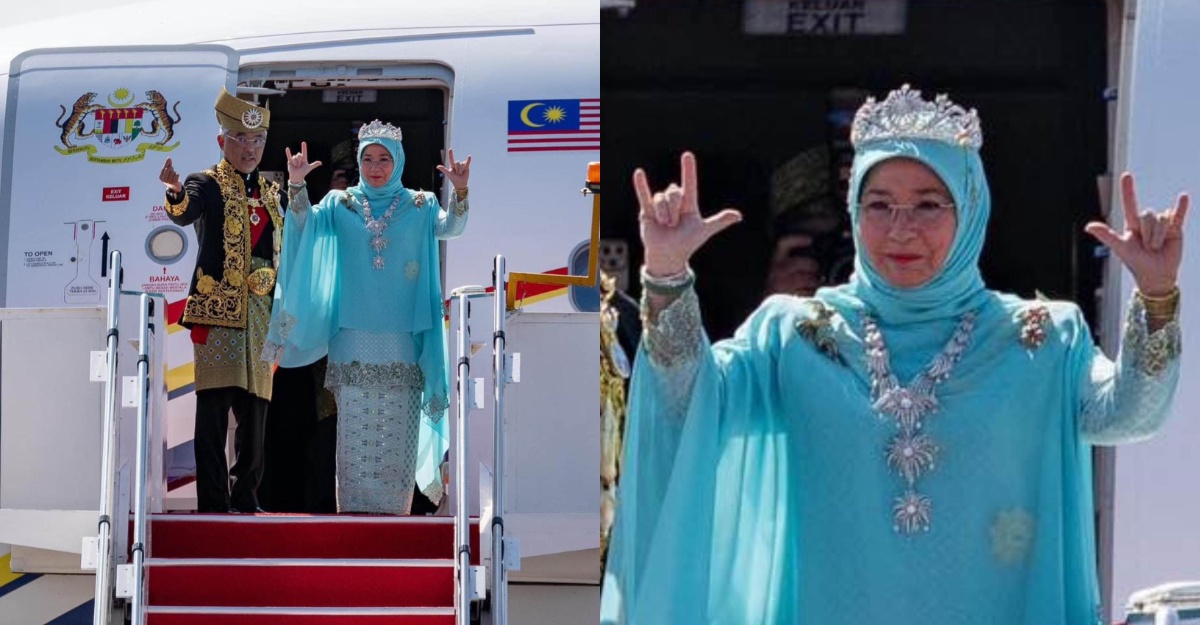 isyarat tangan tunku azizah