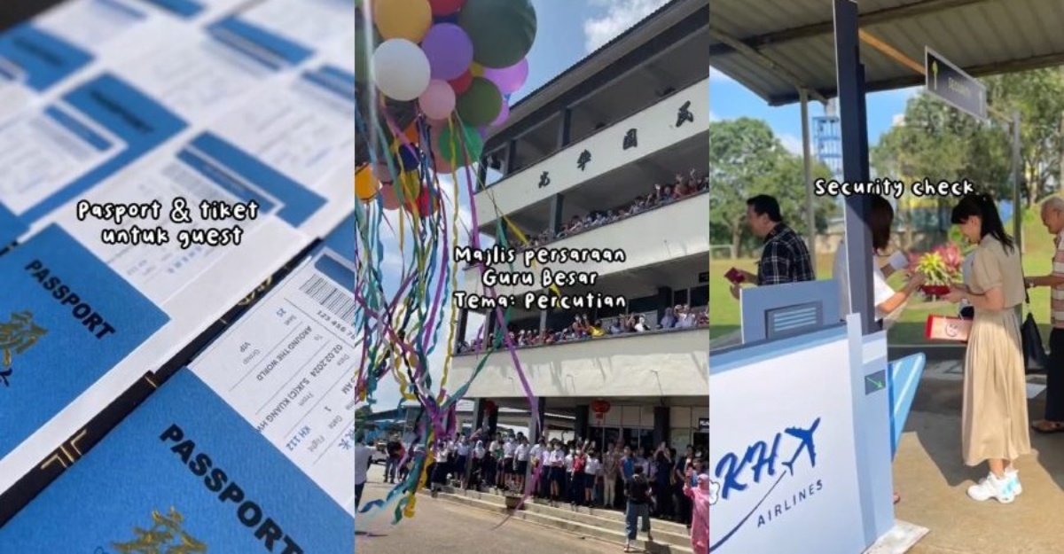 majlis persaraan guru percutian