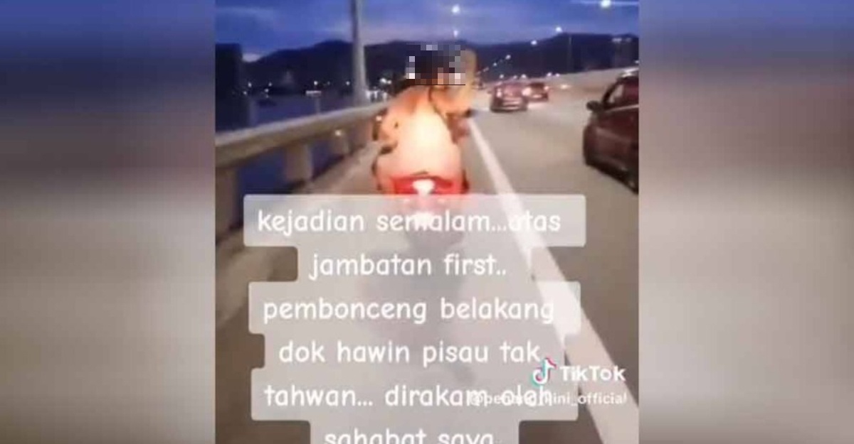 dua individu buat kacau