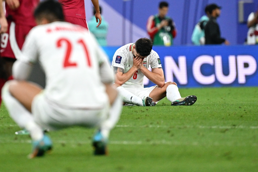 qatar iran separuh akhir