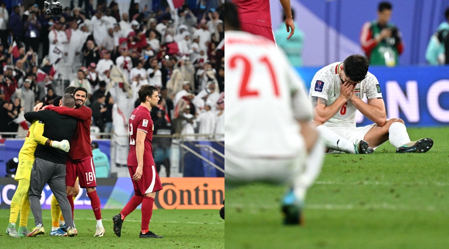 qatar iran separuh akhir
