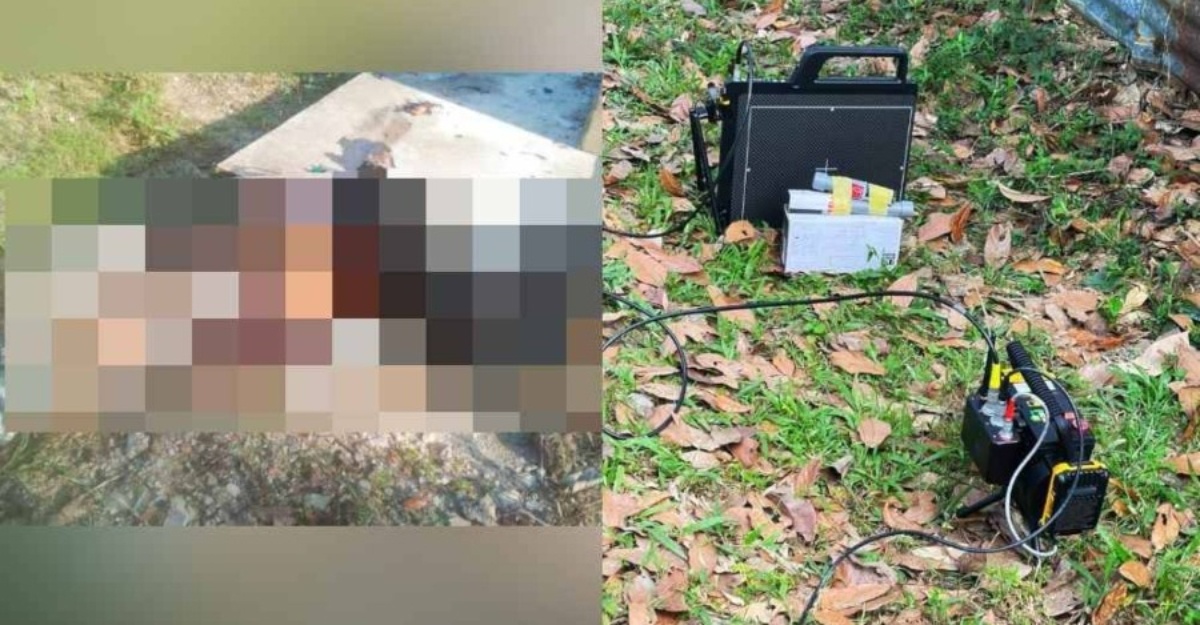 maut terkena bom buatan sendiri