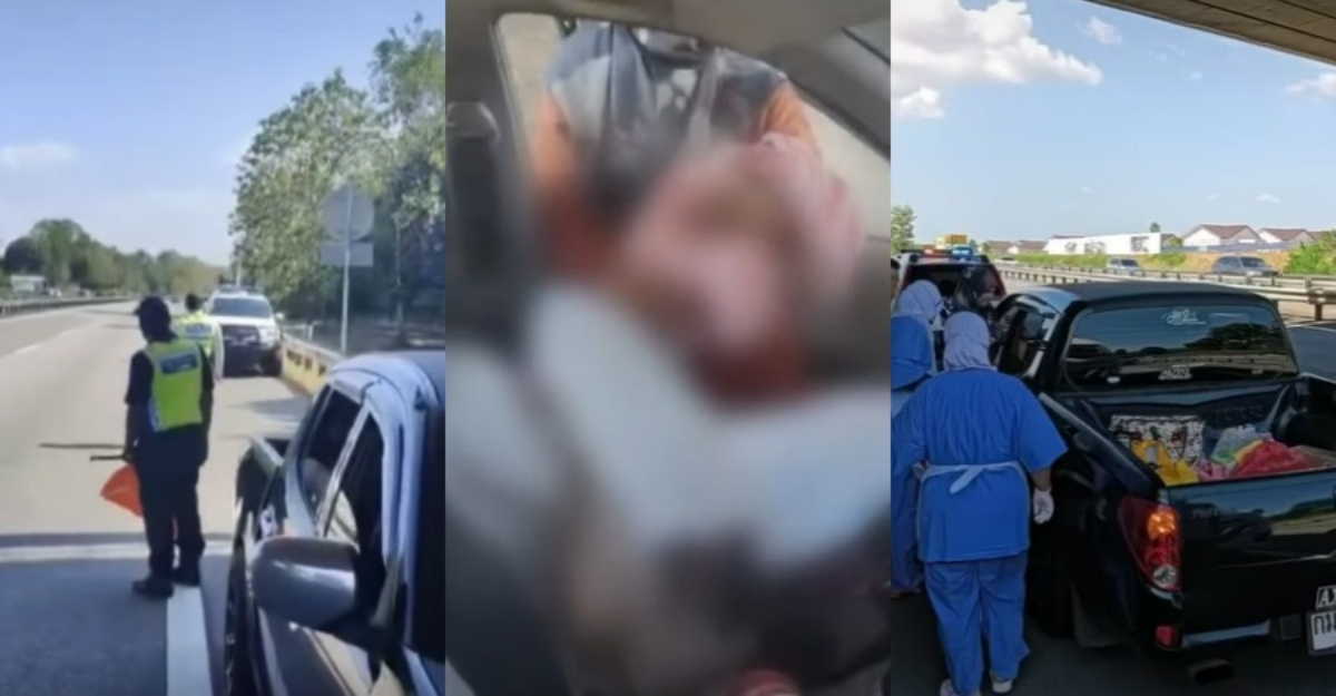 Polis pelancong thai bersalin