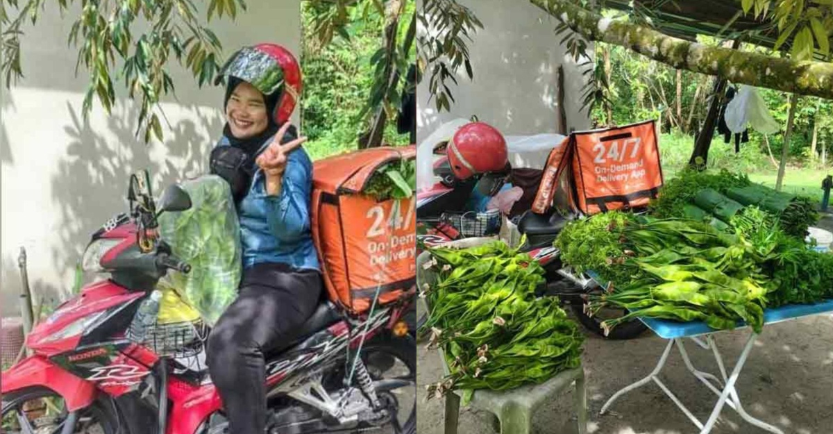 wanita jual sayur