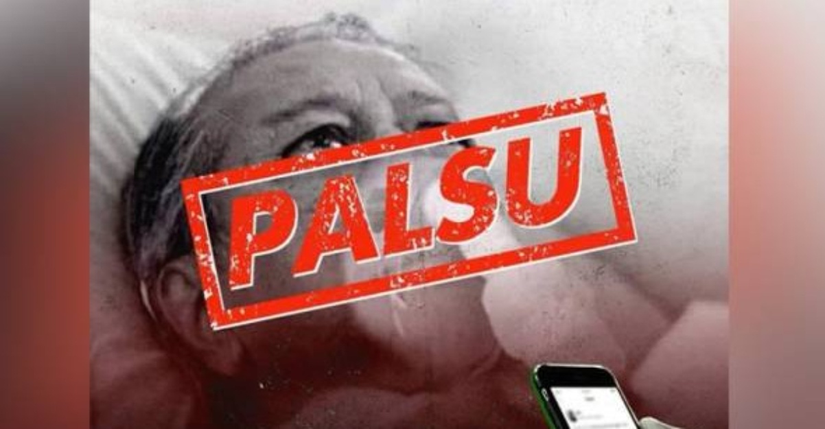 gambar tular mahathir palsu